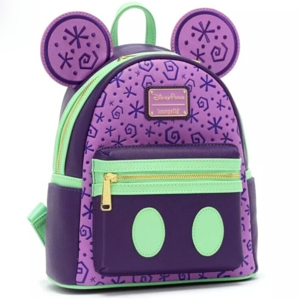 Loungefly Mad Tea Party Mickey Mouse The Main Attraction Backpack